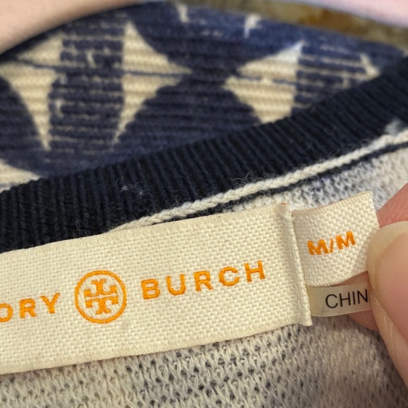 TORY BURCH Merino Wool Sweater Medium - Picture 9 of 11